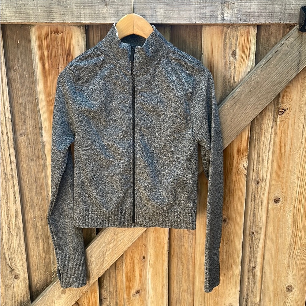 Calvin Klein Performance Gray Jacket with Collar